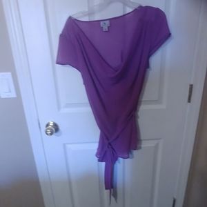 A purple top large